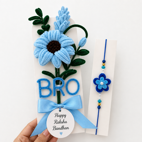Flower Rakhi Combo