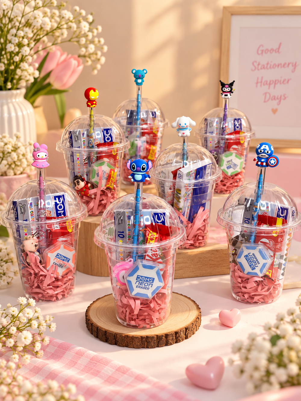 Mini Stationery Cup Gift 🎀✨