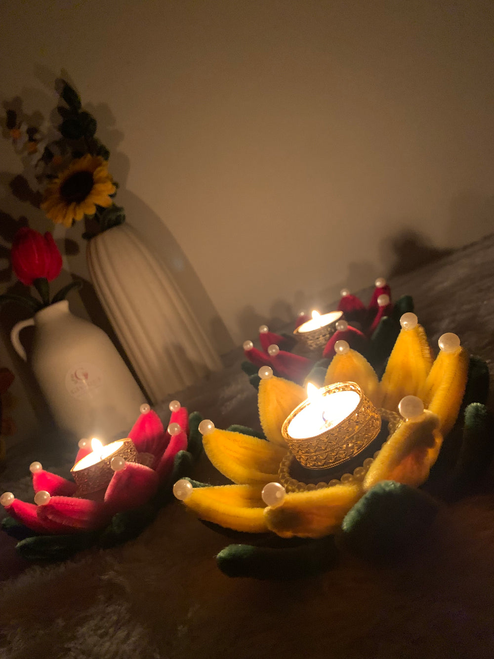 Divine Lotus Diya 🪷✨