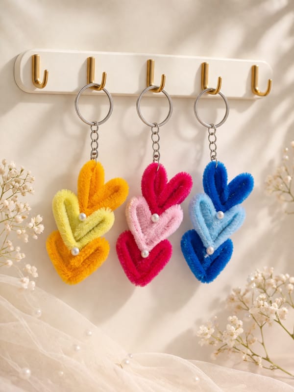Givique Triple Heart Charm 💖✨